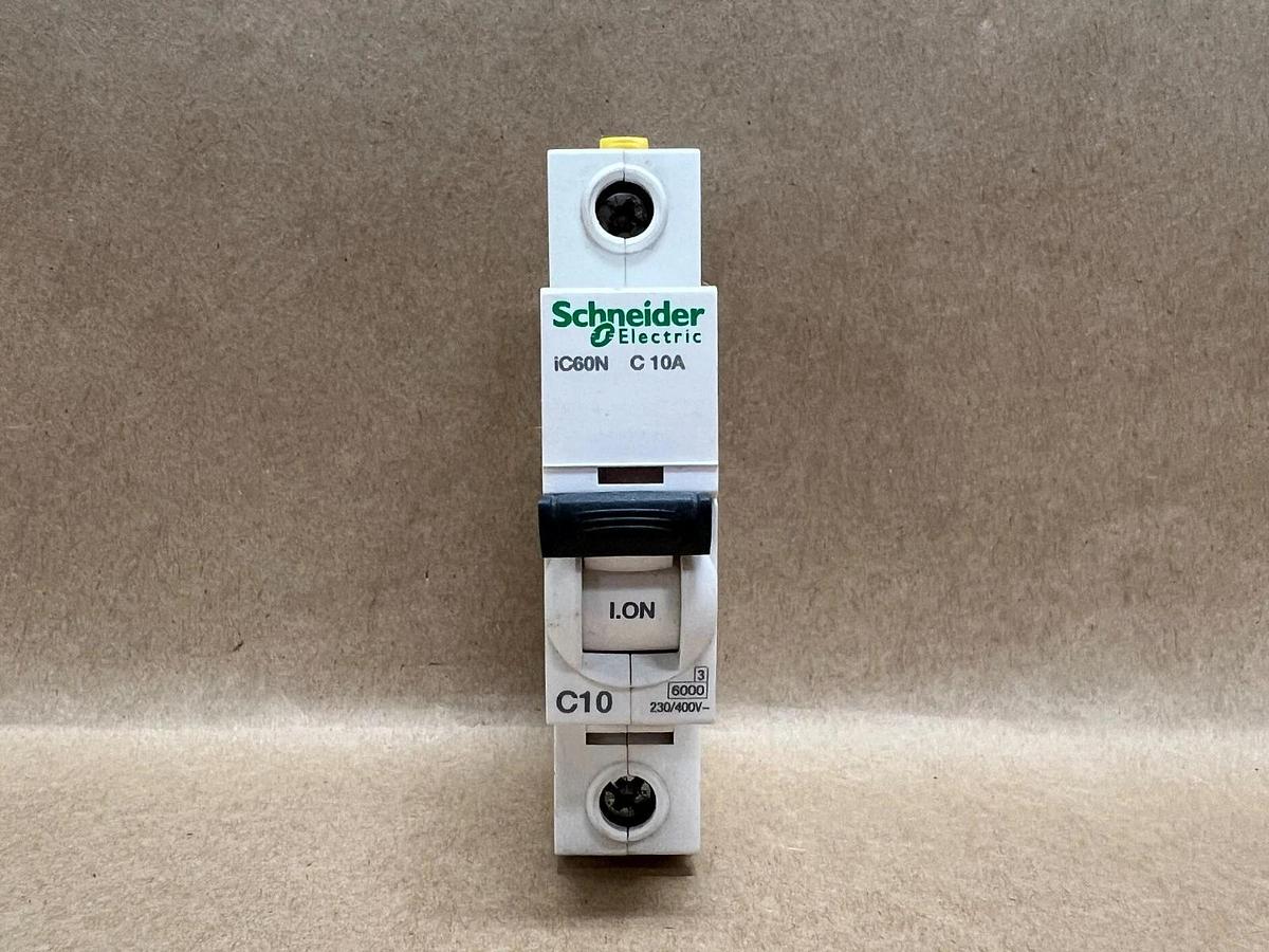 Used Schneider Electric iC60N C10, 230/400V, Circuit Breaker