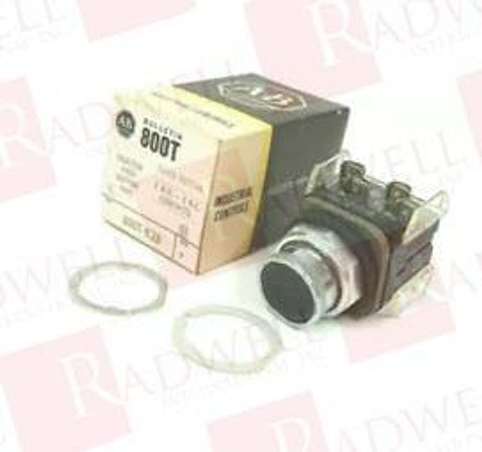 Used Allen-Bradley 800T-A2D1 Push Button, Series C, Black