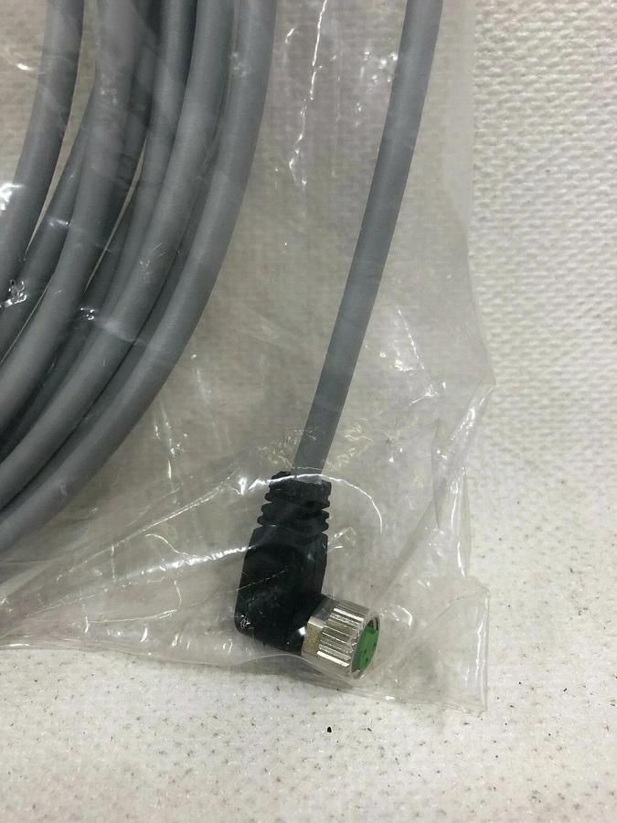 Murr Elektronik 7000-08081-2100500 M8 female connector w 5 m cable (LOT of 2)