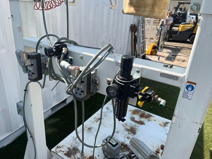 Used H&H Products Bulk Bag Fill Station, Load Cell, Avery Weightronix Digital ReadOut