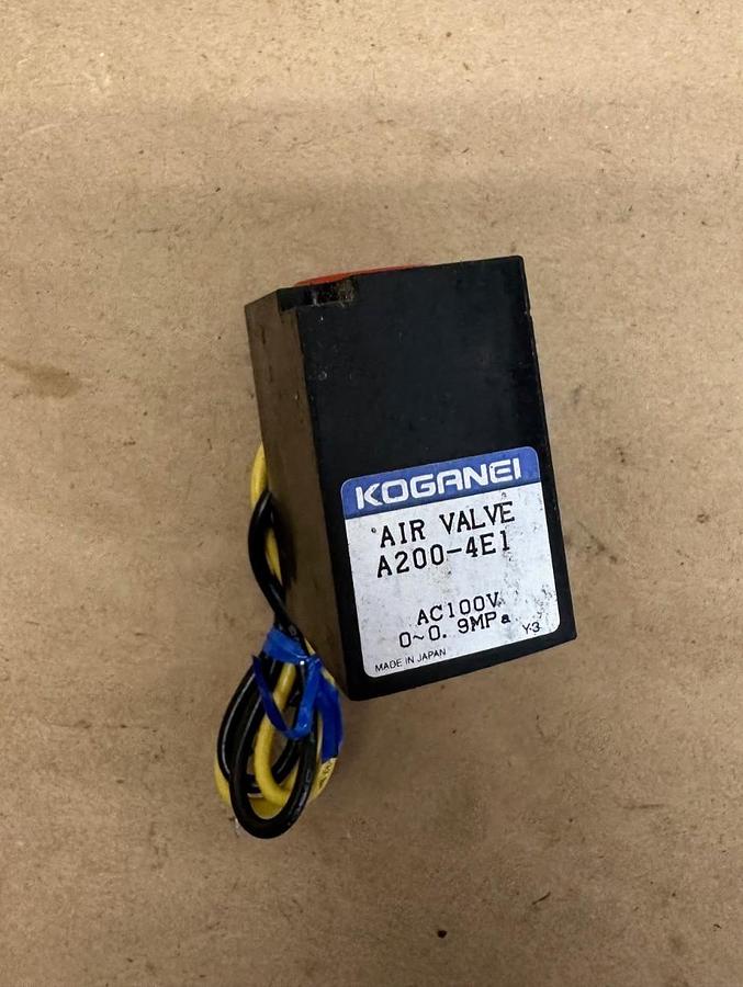 Used Koganei A200-4E2 Air Valve