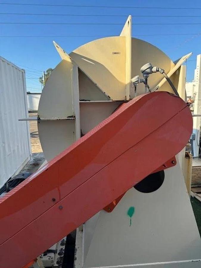 Used F. Lli Ferrari ART 1001 N16 L6270 ADF LG270 Centrifugal Fan, Toshiba 100Hp Motor