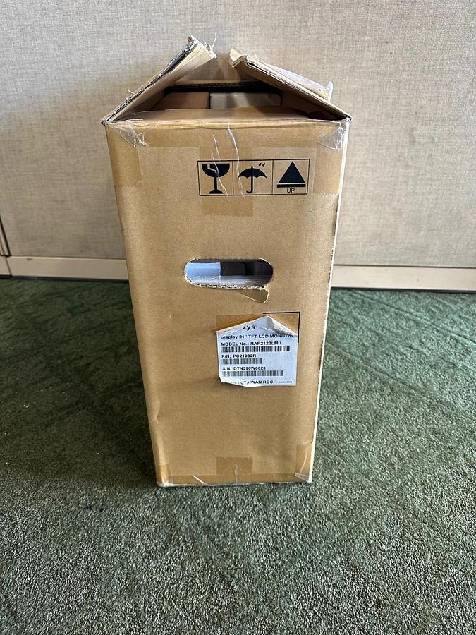 Used Canvys RAP2122LMII Display 21” TFT LCD Monitor