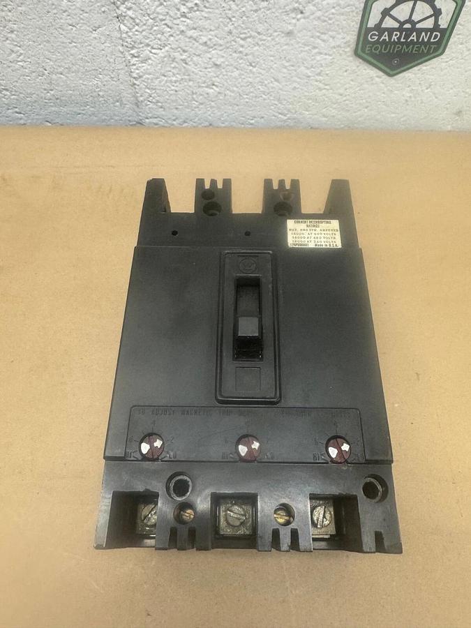 Used Westinghouse 458D732G08 Industrial Circuit Breaker, 50 A, 600 VAC, 3 Pole