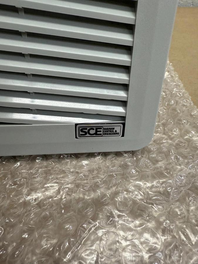 Used Saginaw Controls & Engineering (SCE) SCE-N12FA66LG Filter Fan 10"x10" *NEW*