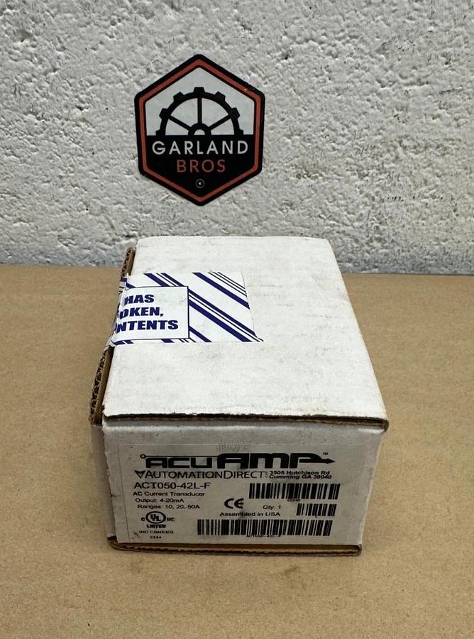 Used ACUAMP ACT050-42L-F AC Current Transducer, 4-20mA *FACTORY SEALED*
