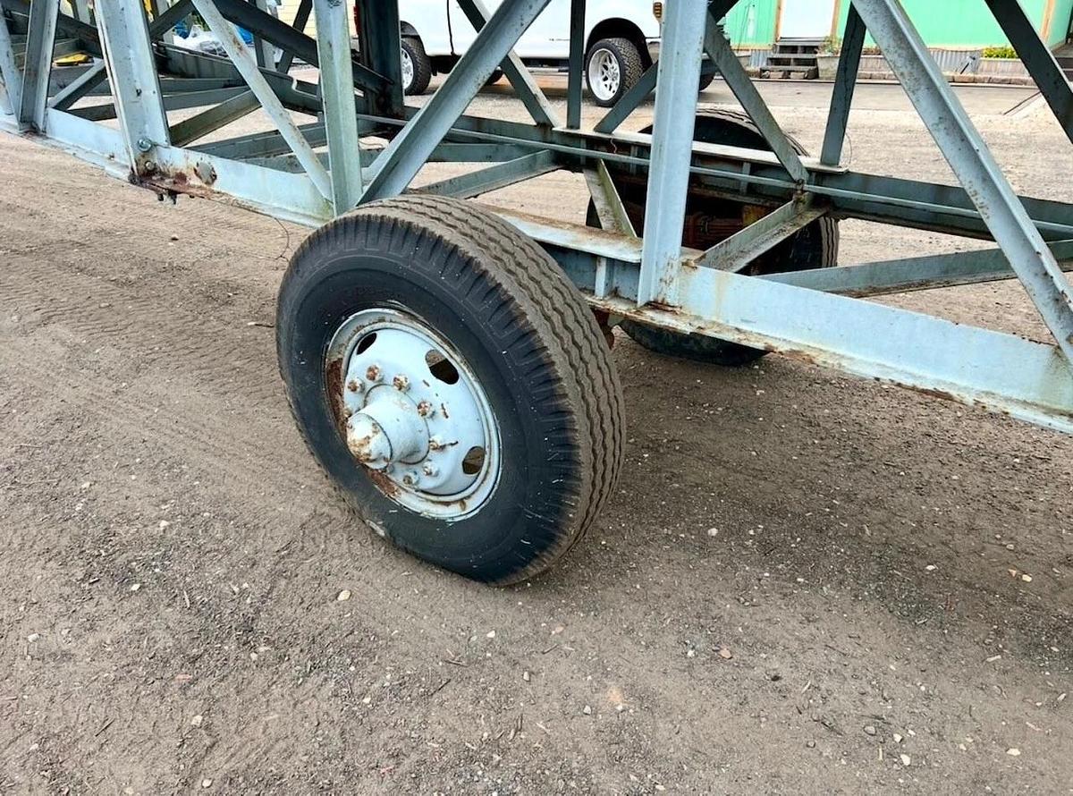 Used Dormont Allen Conveyor Co 42”x61’ Rough Top Conveyor Belt, 42” W Belt, 61' Long