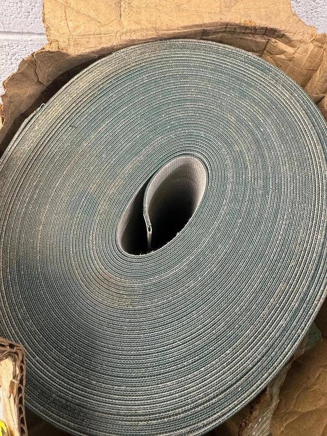 Used Smooth Conveyor Belt 48”x 78’ Conveyor Belt Smooth Surface Bulk Roll 5/64 Gauge