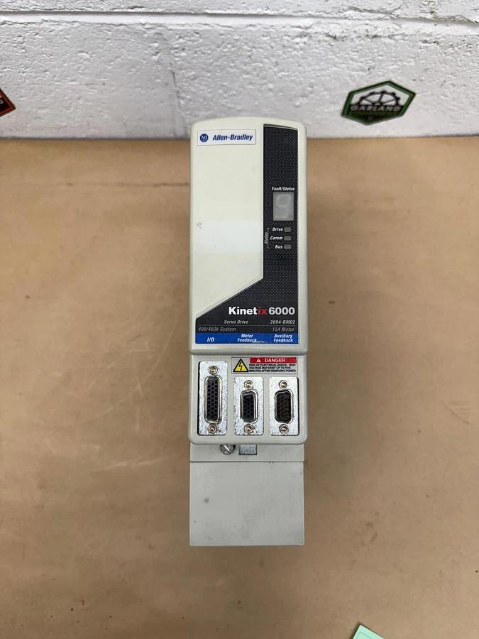Used Allen-Bradley 2094-BM02 Servo Drive, Axis Module, Kinetix6000, 400/460V System