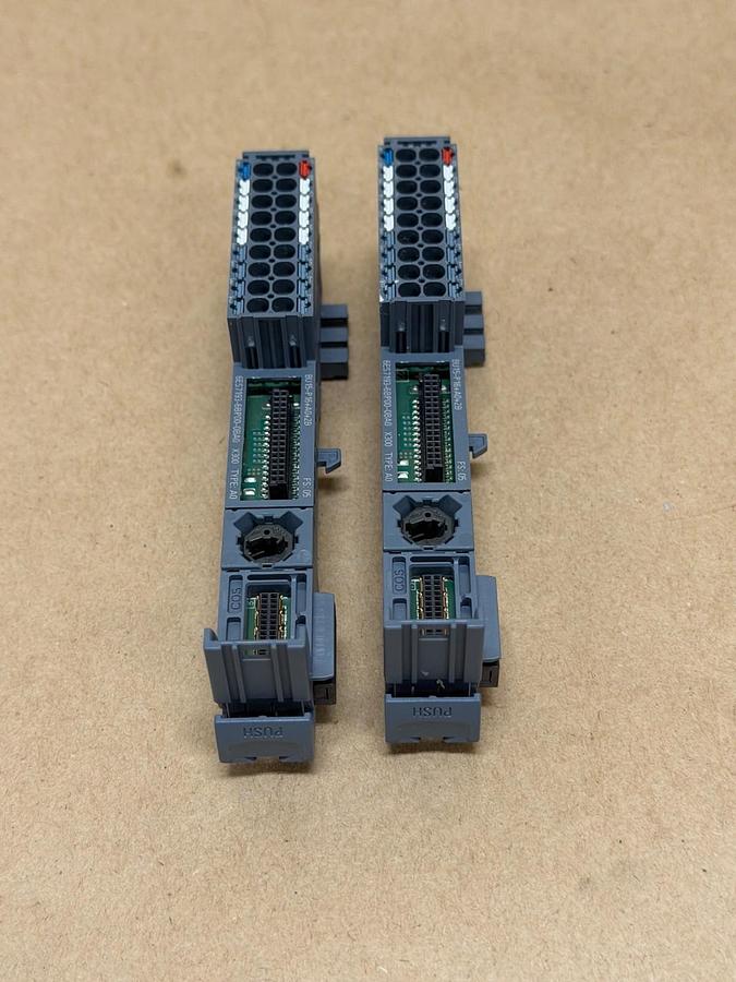 Used Siemens 6ES7 193-6BP00-0BA0 Base Unit - Lot of 2