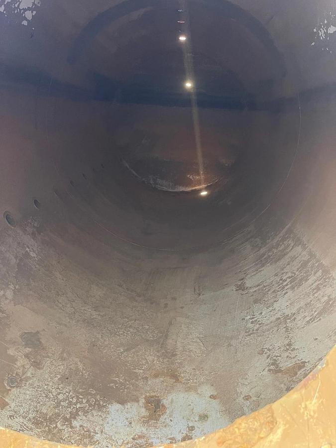 Used 2000 Gallon Capacity Horizontal Liquid Storage Tank, Dia: 64”, L:12’6”