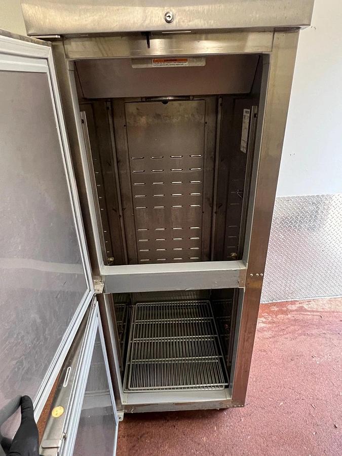 Used Hoshizaki CF1S-HSL Two-Door Freezer, Stack