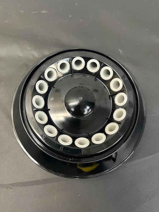 Used Compact Small 16 Position Centrifuge Rotor