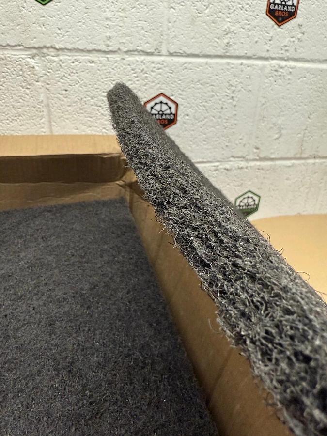 Used 3M 7200 Black Stripper Pads, 20” x 14”, 10 Pads Per Box, 175-600 RPM