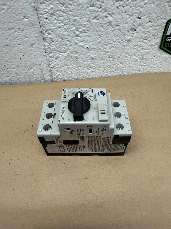 Used Allen-Bradley 140M-C2E-B63 Circuit Breaker, Series C