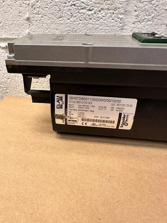 Used Wittenstein Alpha LP 070-MO1-5-111-000 Gear Box Ratio:5 ELAU Servo Motor