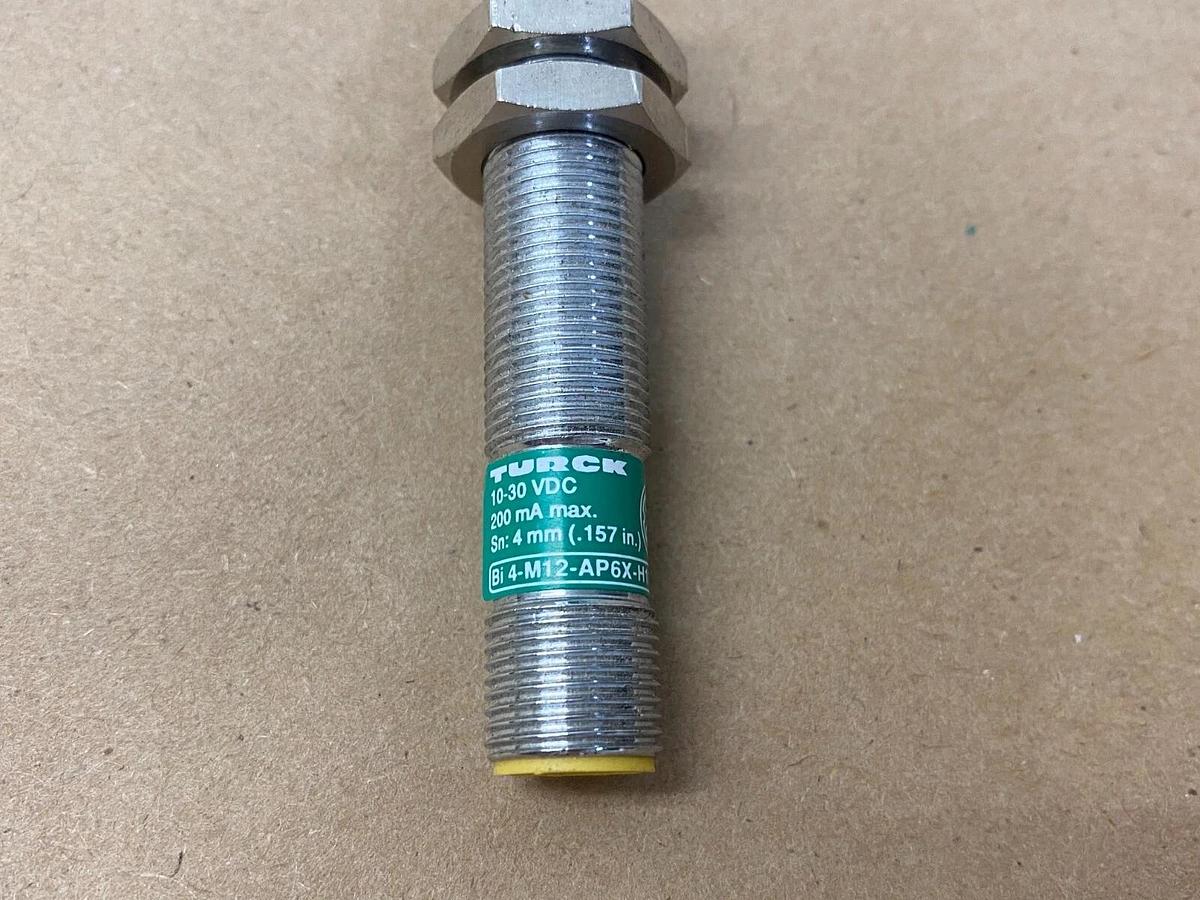 Used Turck 4-M12-AP6X-H1141 Proximity Switch Sensors - Lot of 4