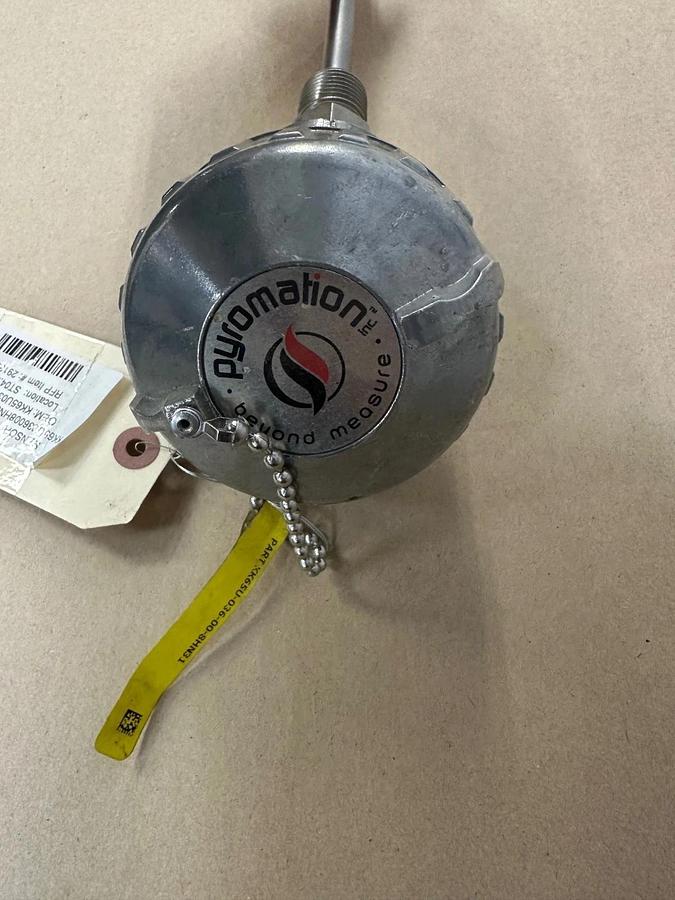 Used Pyromation KK65U036008HN31 Temperature Probe *NEW*