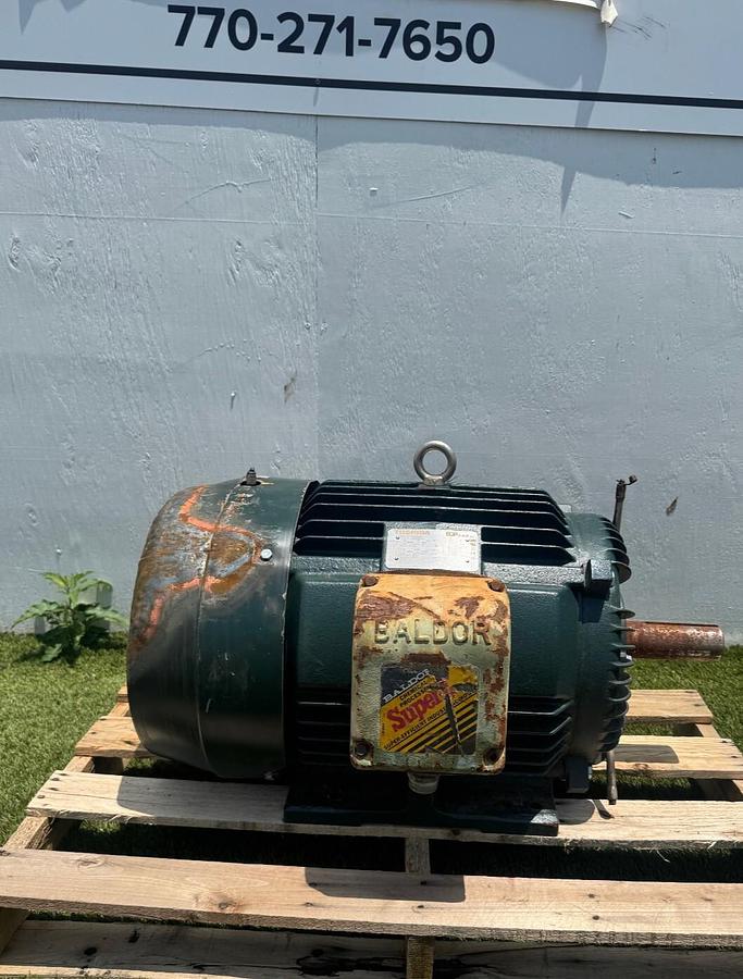 Used Toshiba 0404SDSR41A-P 40Hp (30kW) Motor @ 1775 RPM, EQP Global, 230/460V, 96/48A