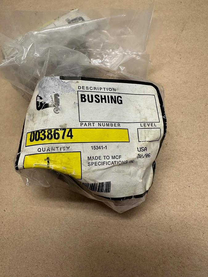 CAT 003-8674 Bushing - Lot of 2 *NEW*