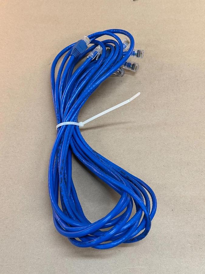 Used E188630 Type CM 24 AWG Ethernet Cable - Lot of 5