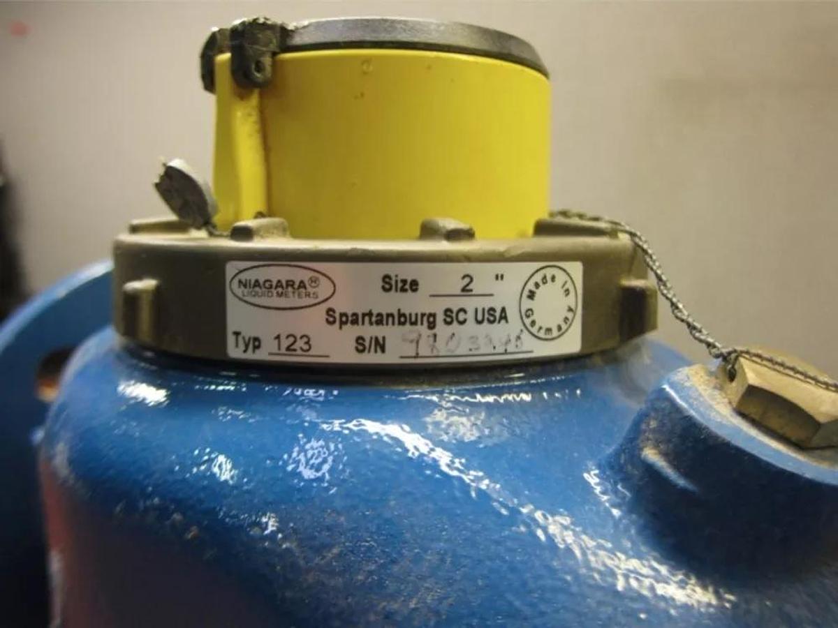 Used Niagara Liquid Meters Type 123 2"