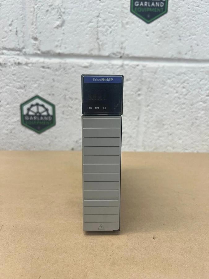 Used Allen Bradley 1756-ENBT Ser. A ControlLogix Enet/IP Comms Module, FW 6.004