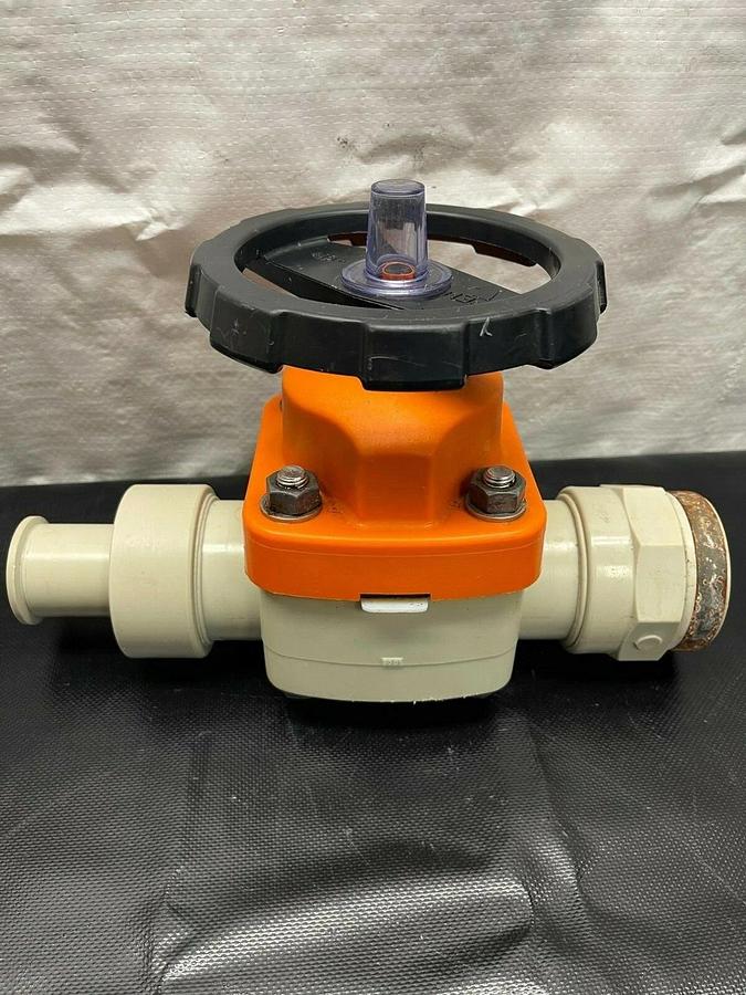 Used Georg Fischer 315 d63 PN10 Diaphragm Valve