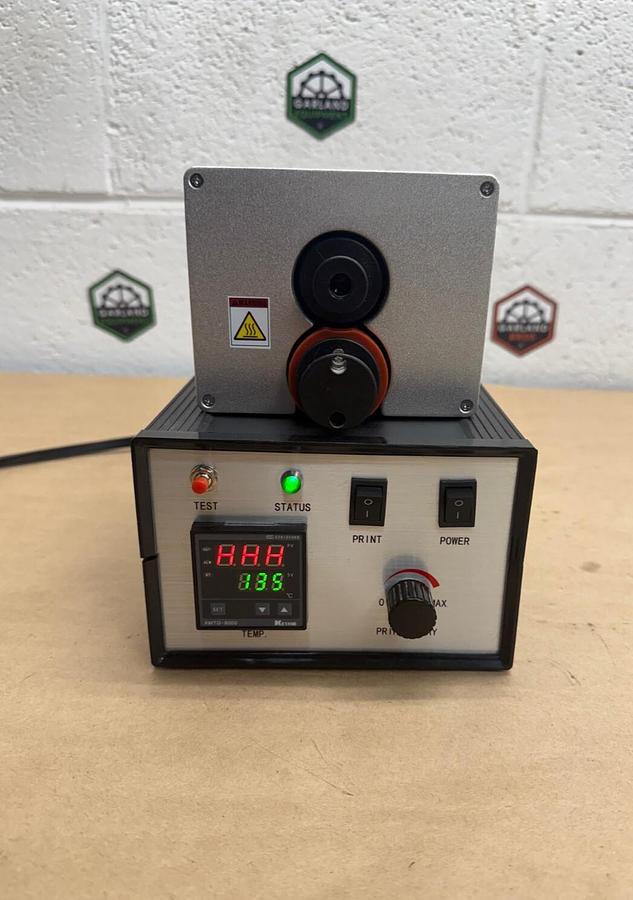 Used Shanghai Dikai Coding Machinery DK-1100 Cont Printing Machine Hot Ink Roll Coder