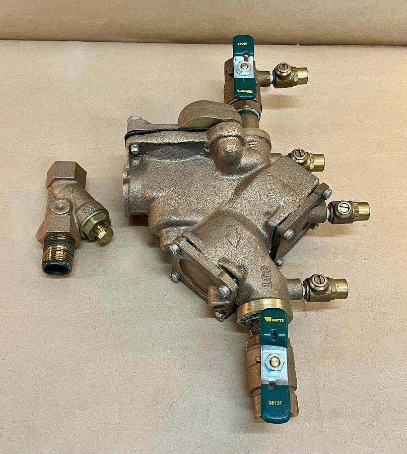 Watts 909-QT 3/4" RPZ Backflow Preventer Assembly *NEW*