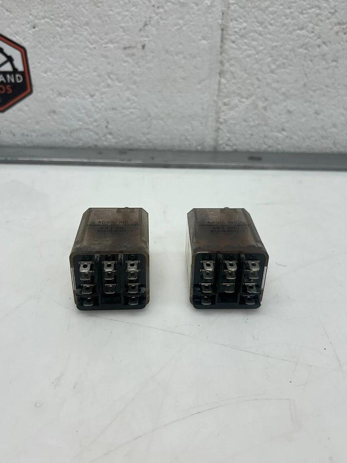 Used Adgo, Inc. AR3-5N KU-4400-1 Relay - Lot of 2