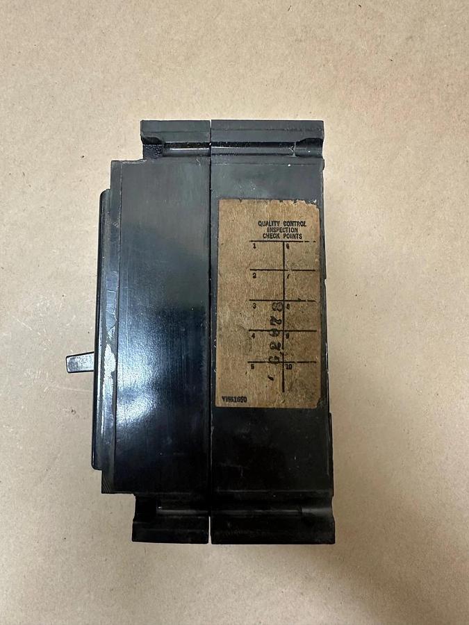 Used Federal Pacific NEF 15A 3 Pole Circuit Breaker