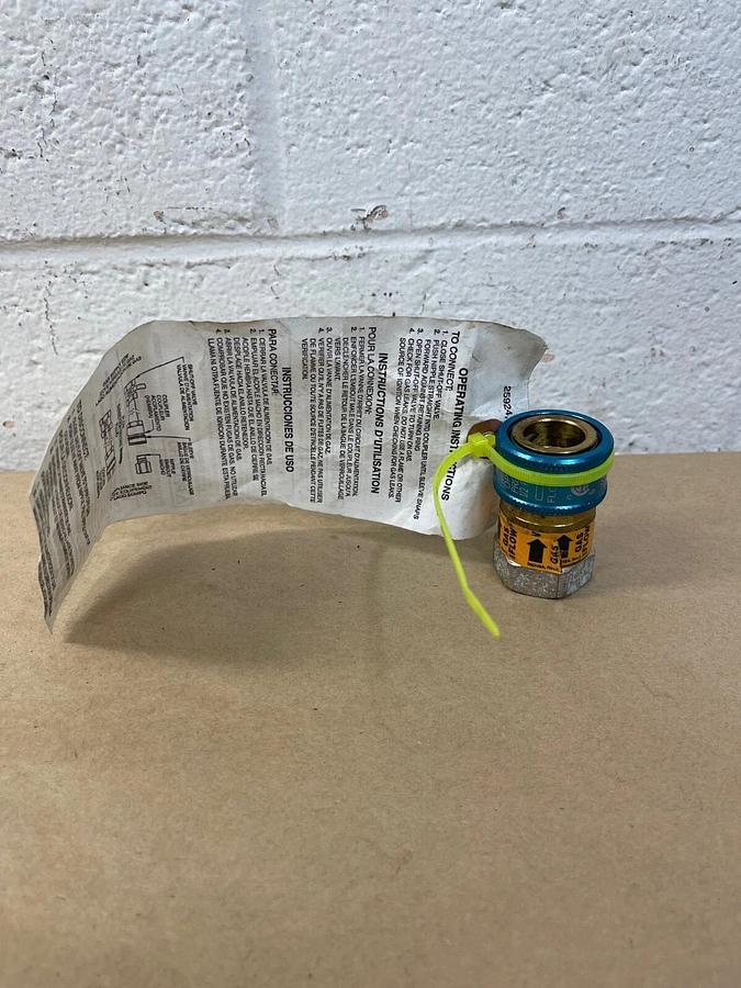 Used Dormont SNC A217-2 1/2 PSIG, Gasline Fitting, Snap Fast, CM