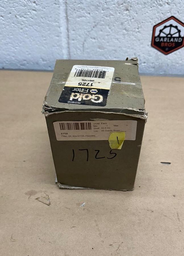 Used NAPA 1725 Gold Oil Filter