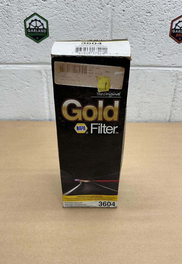 Used NAPA 3604 Gold Fuel Filter *NEW*
