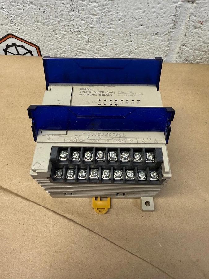 Used Omron TPM1A-20CDR-A-V1 Programmable Controller