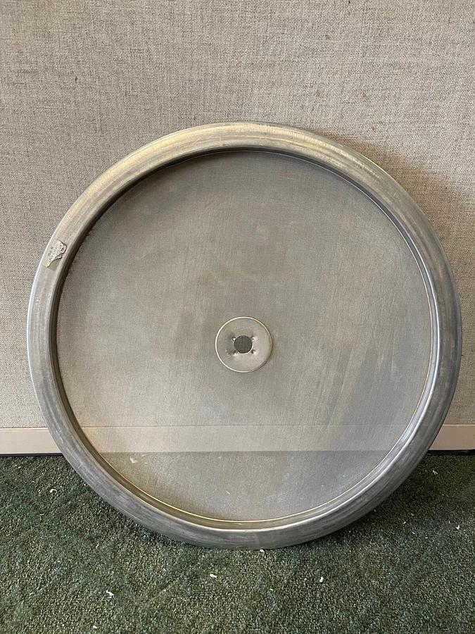 Used Stainless Steel 24” Mesh for Vibratory Screener, 88 microns