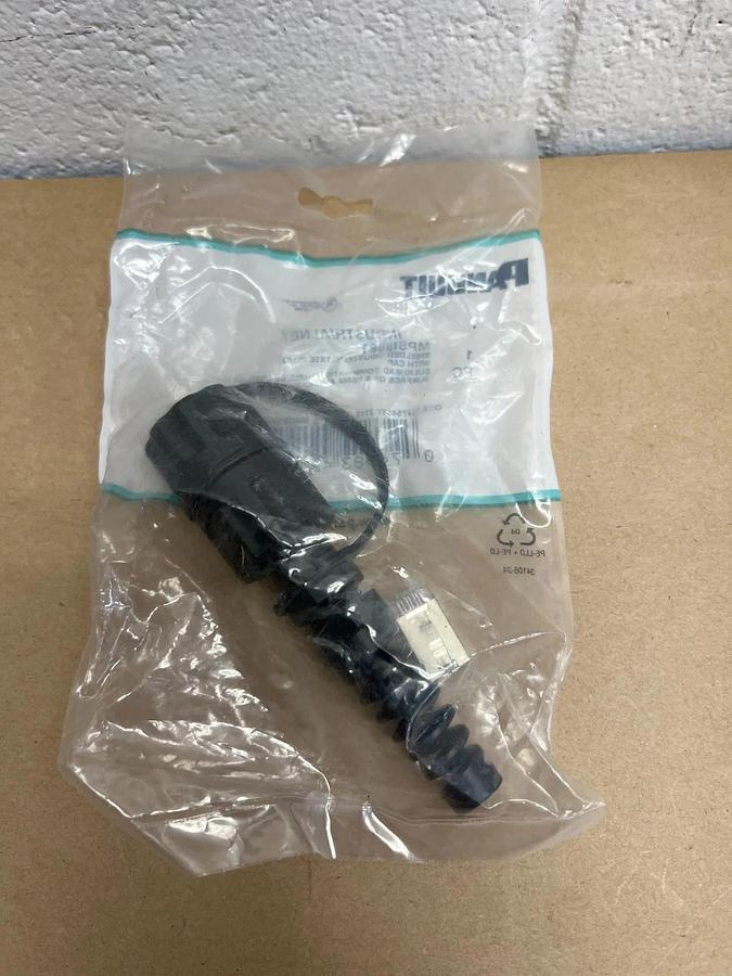 Used Panduit MPSI588T Cat 5e, 24 AWG, Modular Plug, Shielded *FACTORY SEALED*
