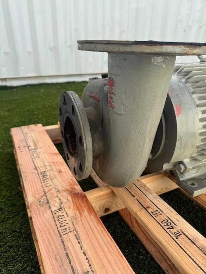 Used Tatung BBFC-HDA 15Hp Motor @ 3520RPM, 4 x 4 Chinese Pump