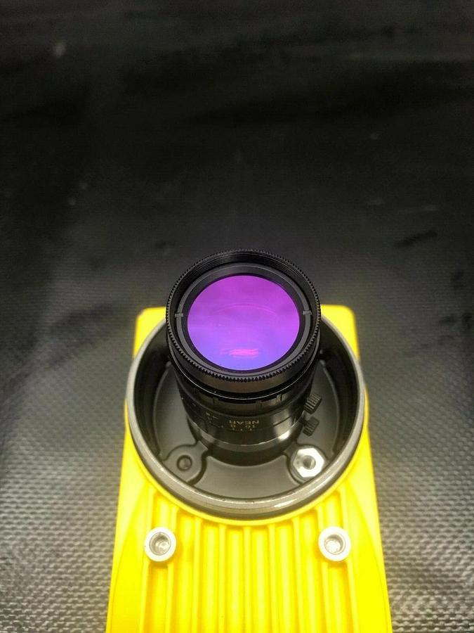 Used Cognex IS5100-11 Insight Vision Camera w/ Funjinon HF12.5HA-1B Lens & Lens Cover