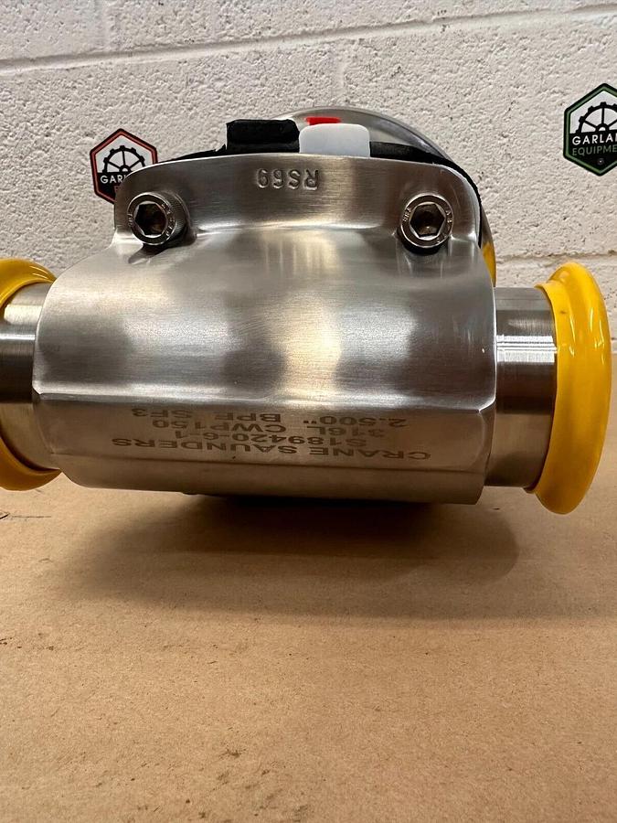 Used Saunders Crane - S360 SS Actuator - 2 1/2” BPE Sf3 S189420-6-1
