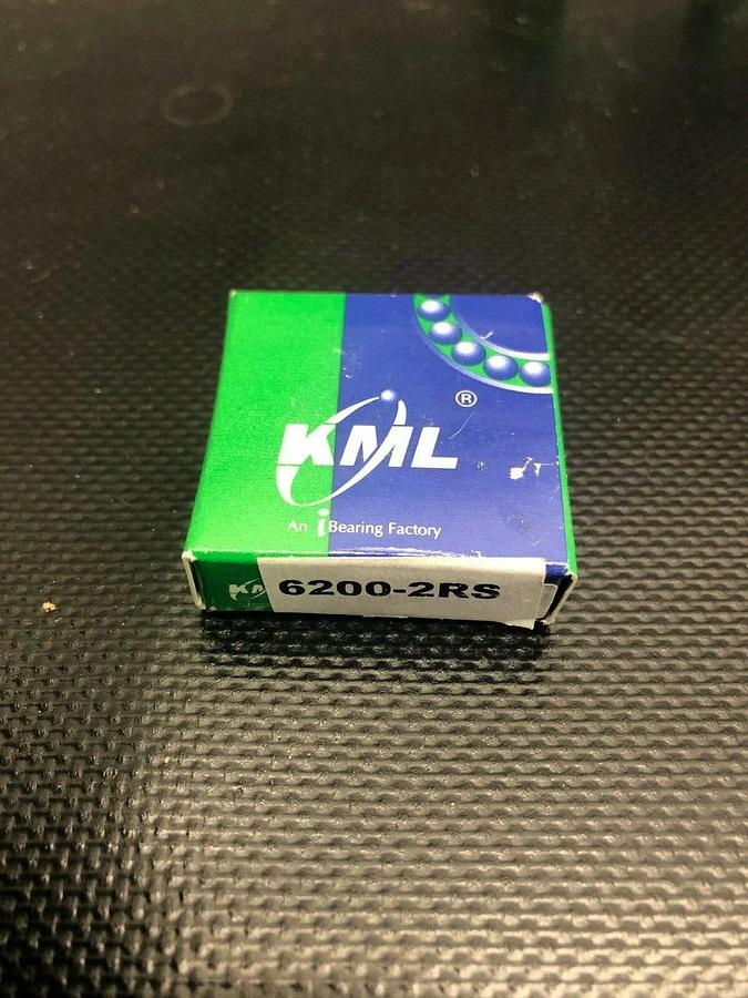 Used KML 6200-2RS Double Sealed Deep Groove Ball Bearings (LOT of 16)