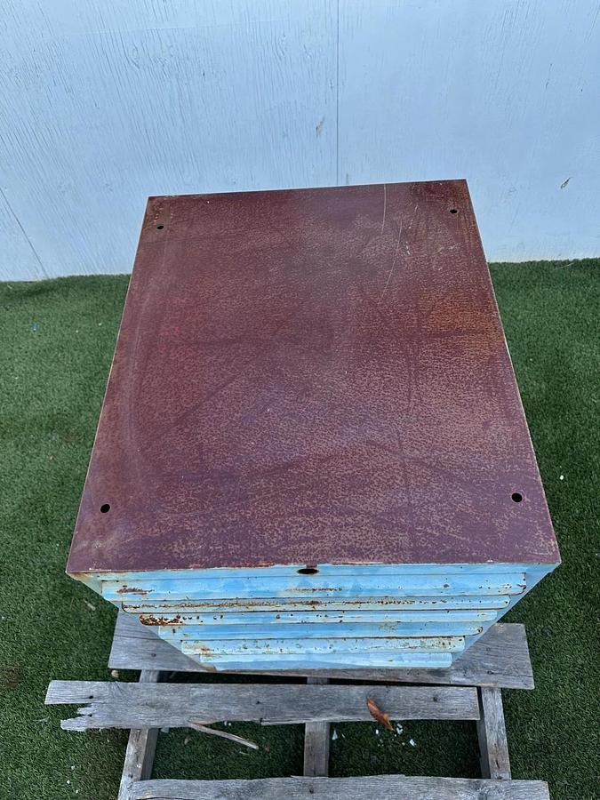 Used Industrial Storage Cabinet 6 Drawer, W:22.5”, D:26.5”, H:33.5”