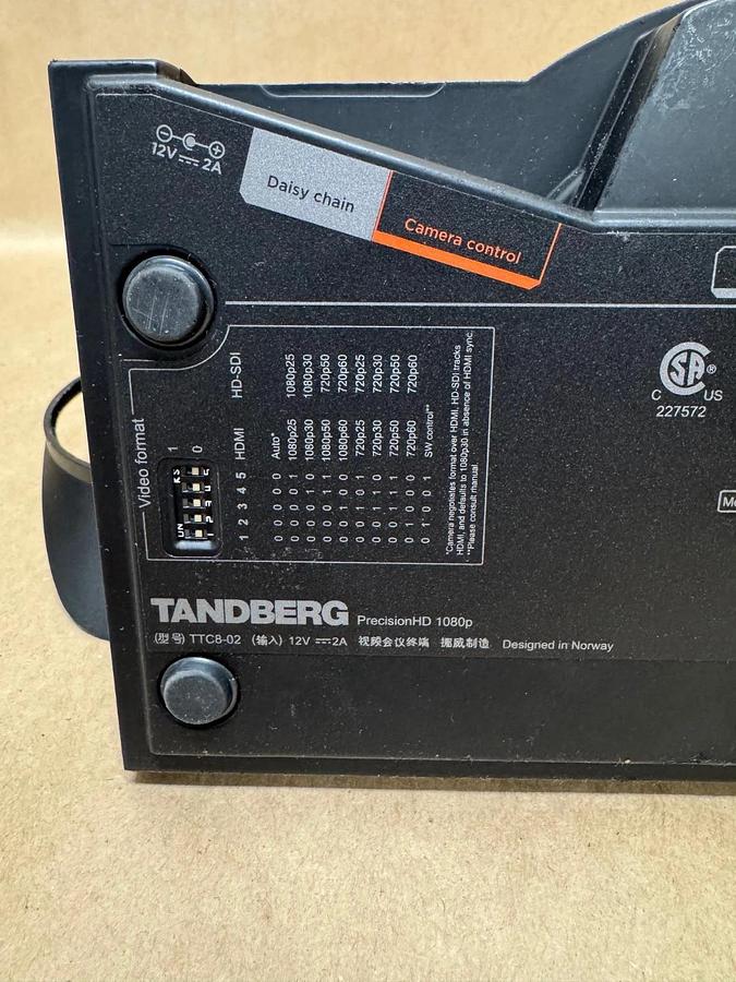 Used Tandberg TTC8-02 Precision 1080P Conferencing Camera