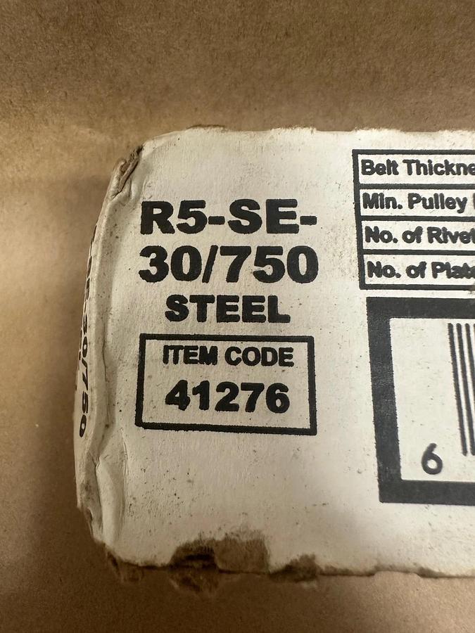 Used Flexco SR 41276 Scalloped Edge Steel Fasteners