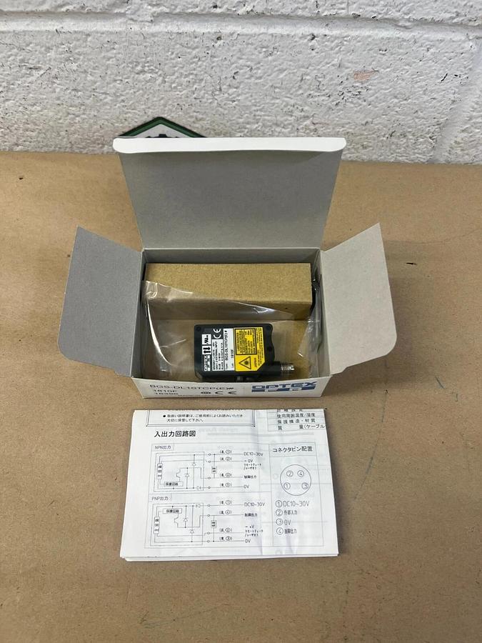 Optex BGS-DL10TCP(E) 1810F, 16396 Background Suppression Digital Laser