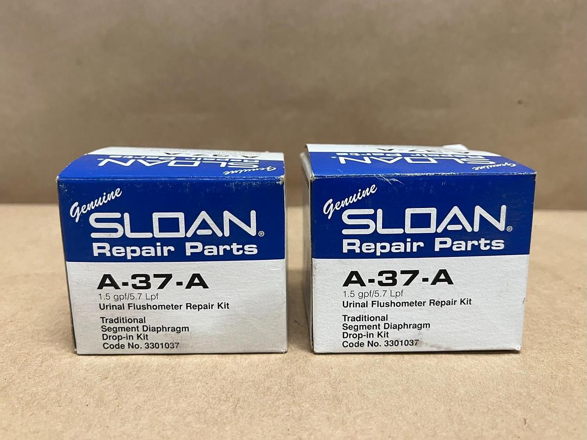 Used Sloan A-37-A Urinal Flushometer Repair Kit - Lot of 2 *NEW*