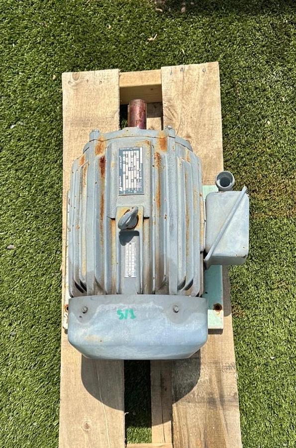 Used MagneTek 9-391132-62 7.5Hp Motor @ 1740RPM, 230/460V, 3 Phase, 60Hz