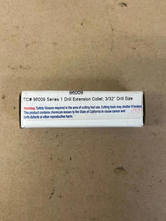 Used Whitney Tool 96009 Series 1 Drill Extension Collet; 3/32” Drill Size - Lot of 2