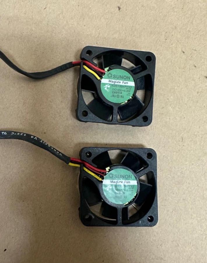 Used Sunon KDE1204PFV2 MagLev Fan - Lot of 2